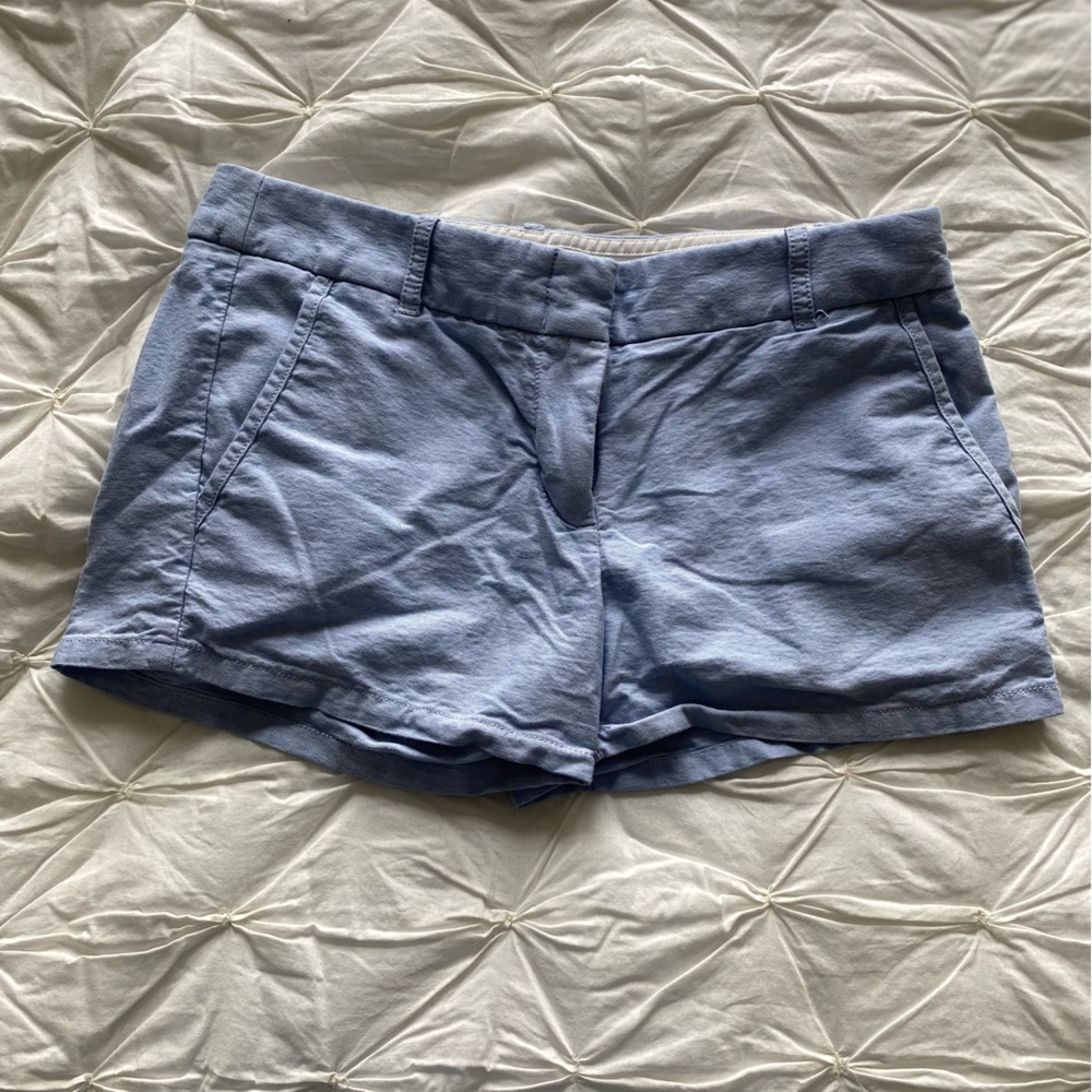 J Crew shorts preppy light blue soft fabric